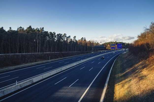 Высокоскоростные автомагистрали: требования к инфраструктуре