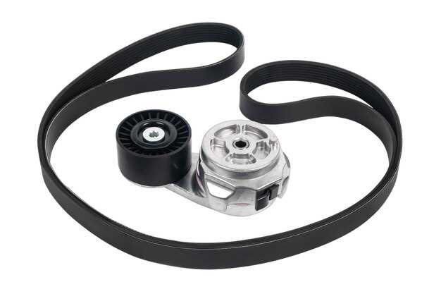 Освобождение натяжения и снятие старого ремня