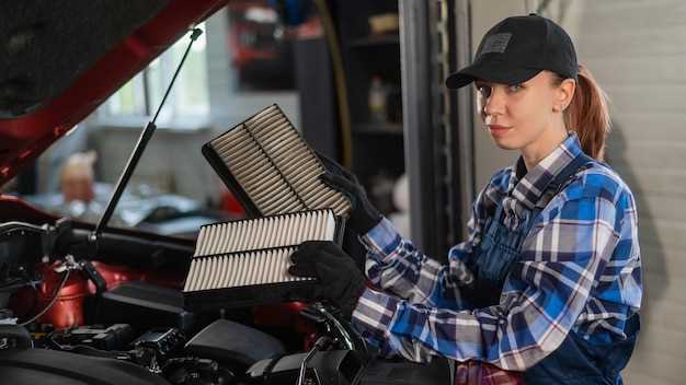 Проверка состояния фильтра и подготовка к замене