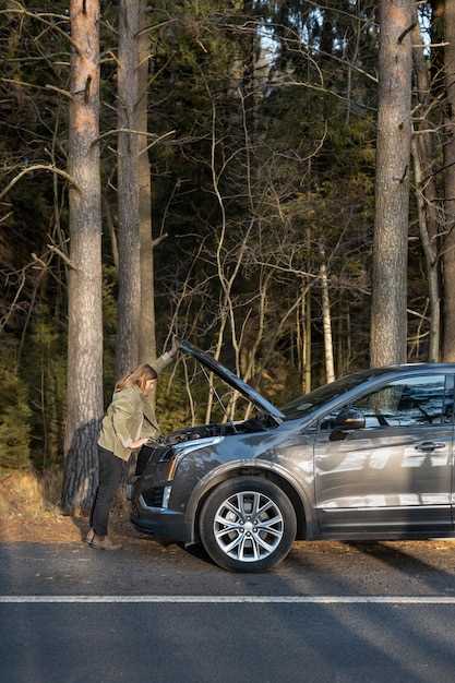 Анализ ошибок и сигнальных датчиков системы привода переднего моста