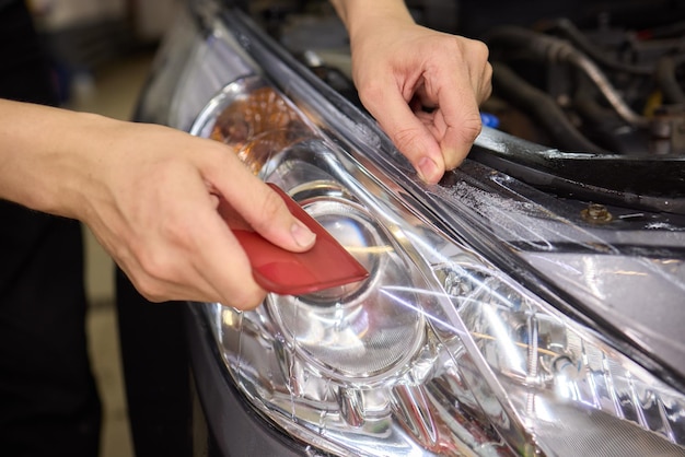 Правильная установка тонированных фар: последовательность и нюансы